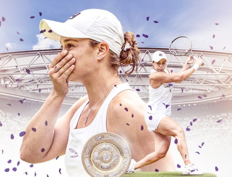 Barty's 3 set Wimbledon 2021 title victory is historic