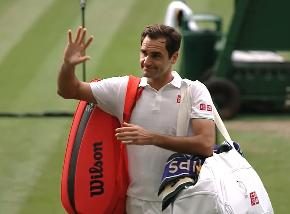 Fans reactions after Federer bows out of Wimbledon 2021