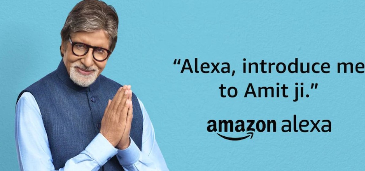 Alexa "I want to speak with Amitabh Bachchan" is now possible for Just Rs.149