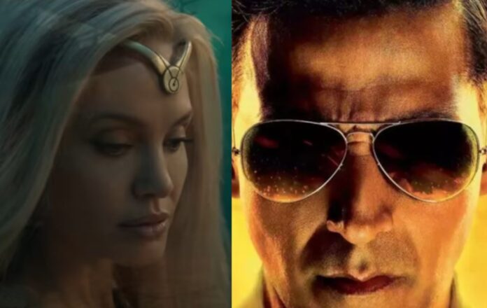 The Big Question - will Sooryavanshi Akshay win over Angelina Jolie's Eternals this Diwali?