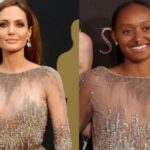 Angelina Jolie with kids Dazzle at Eternals Red Carpet