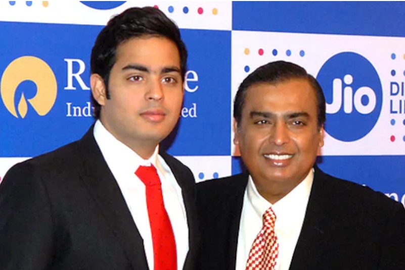 Akash Ambani is the new chairman of Reliance Jio, as Mukesh Ambani steps down