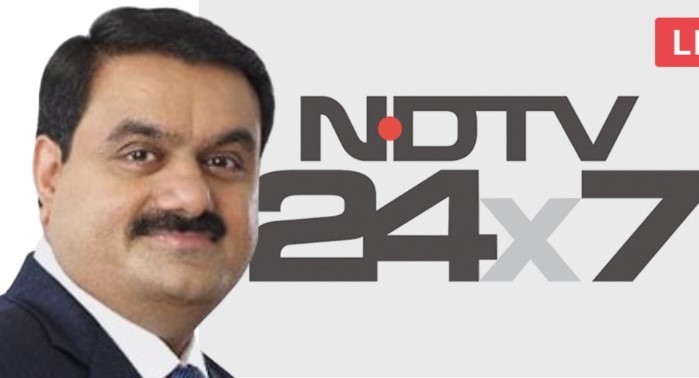 Adani Group readies to buy a 29.2% share in NDTV