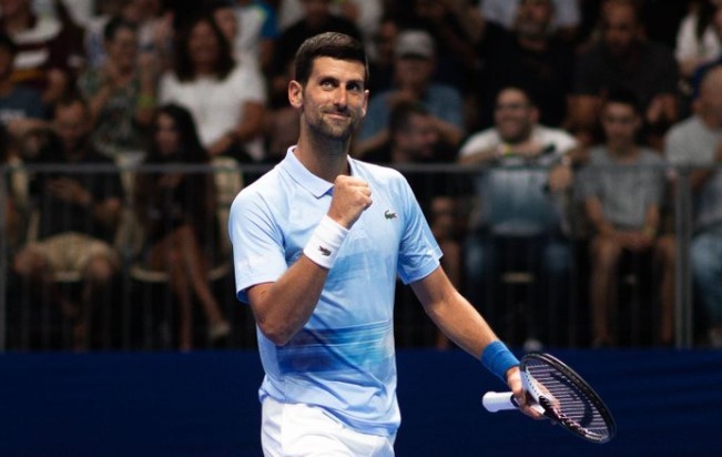 Novak Djokovic returns to ATP tour with a big, effortless win at Tel Aviv