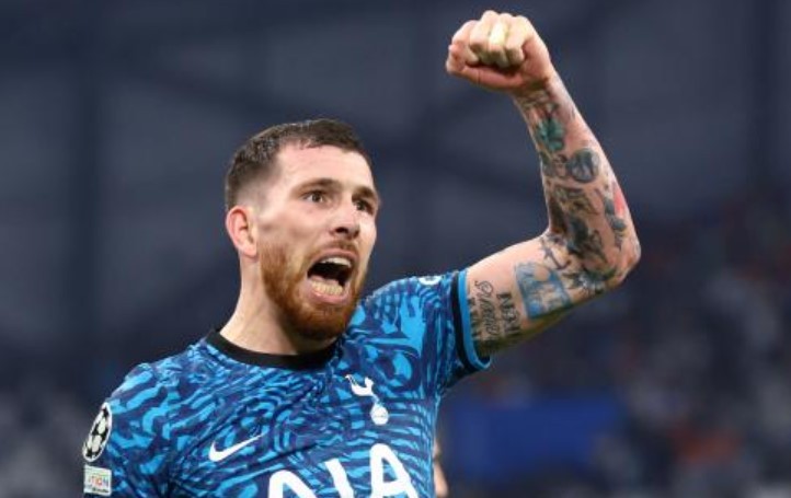 Tottenham in Champions League last 16 backed by a heroic Hojbjerg's goal