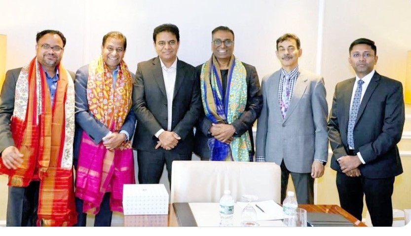 KTR inks deal with OCUGEN in the US to set up R&D Center in Telangana