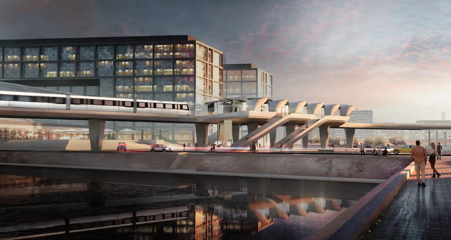 Berlin Driverless Train