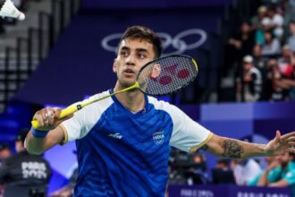 Lakshya Sen Paris 2024