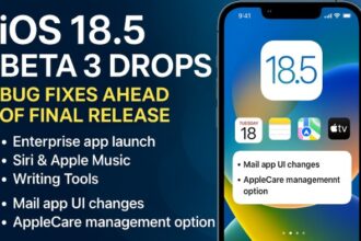 iOS 18.5 Beta