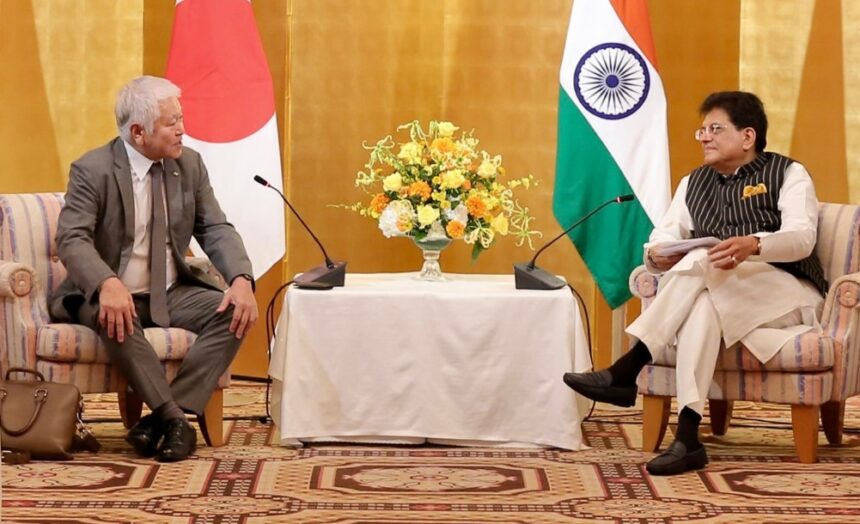 Piyush Goyal in Japan